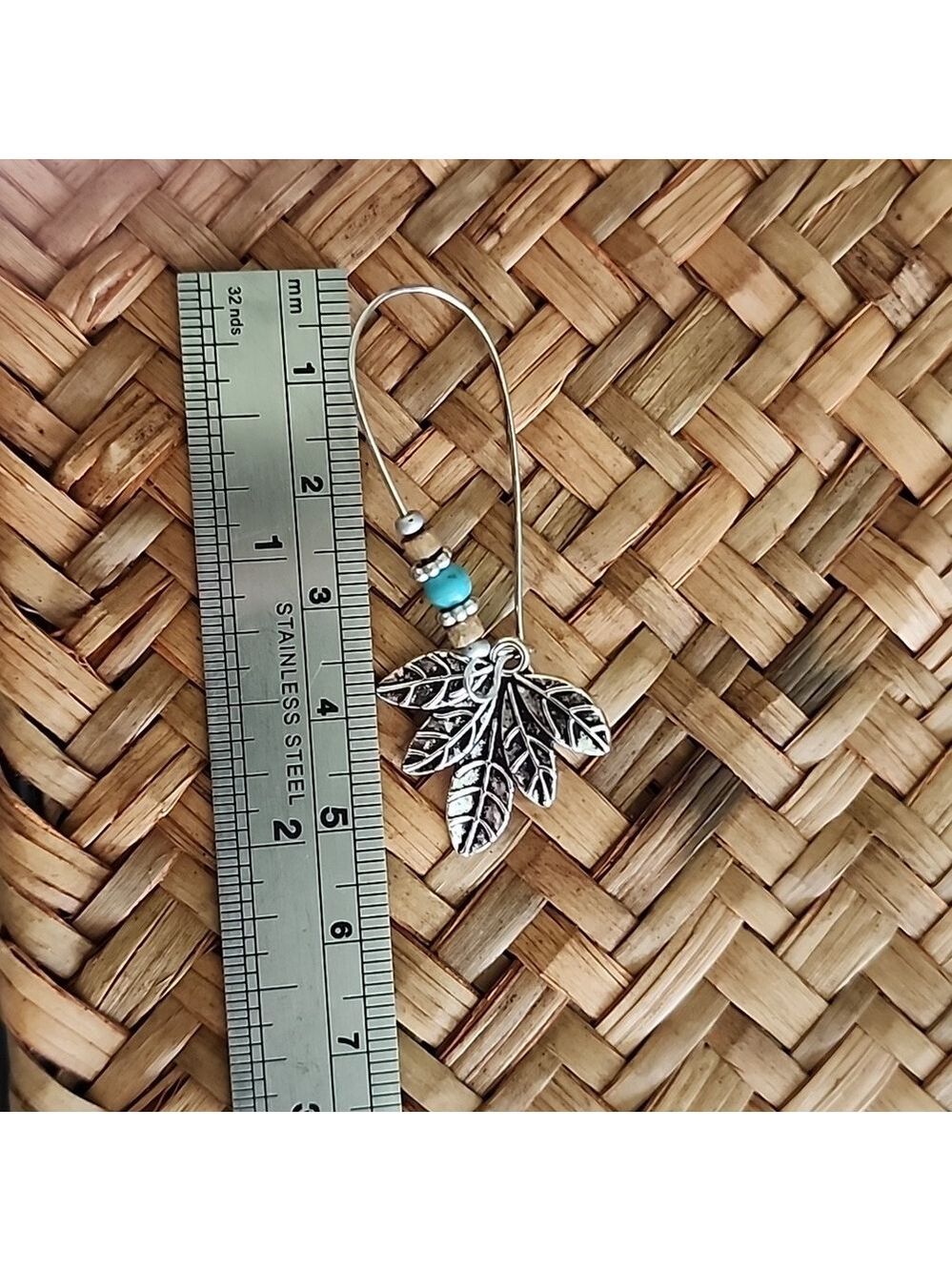 BOHEMIAN Blue Tribal Simulated Turquoise  Spiral Swirl Statement EP - Picture 3 of 3